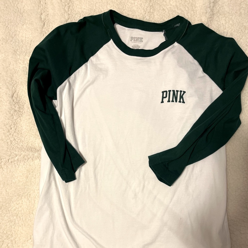 VS Pink Baseball T-shirt